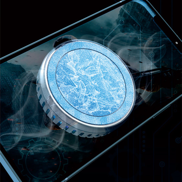 Telefonkylare Magnetic Semiconductor Kylfläns för mobiltelefon surfplatta över 4,5" med RGB-belysning