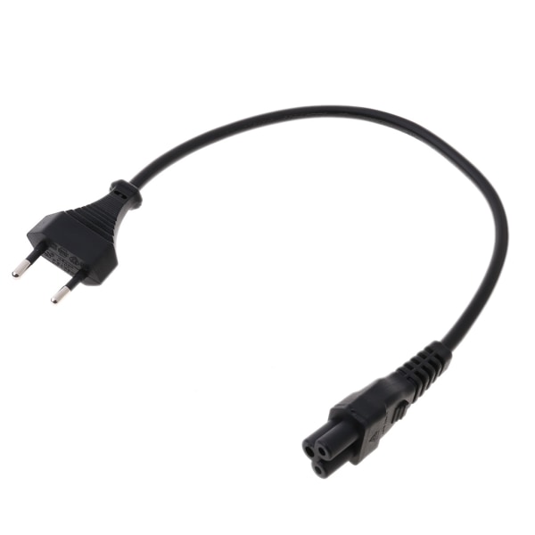 Strömadapterkabel EU 2-stift hane till IEC 320 C5 Micky för bärbar dator strömförsörjning 3