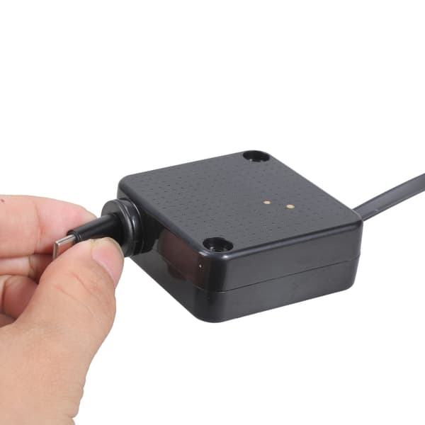 Strækbart USB C Han til USB C Han Hurtig Opladningsledning Dataoverførselskabel