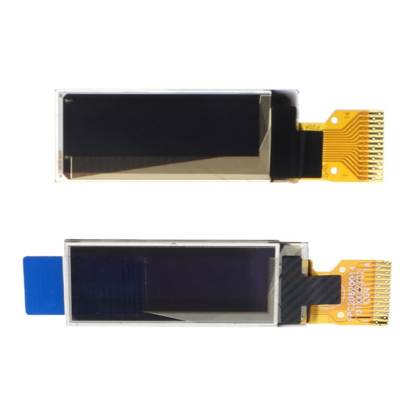 0,91 tum 128x32 OLED LCD vit displaymodul SPI-serien SSD1306 för Arduino