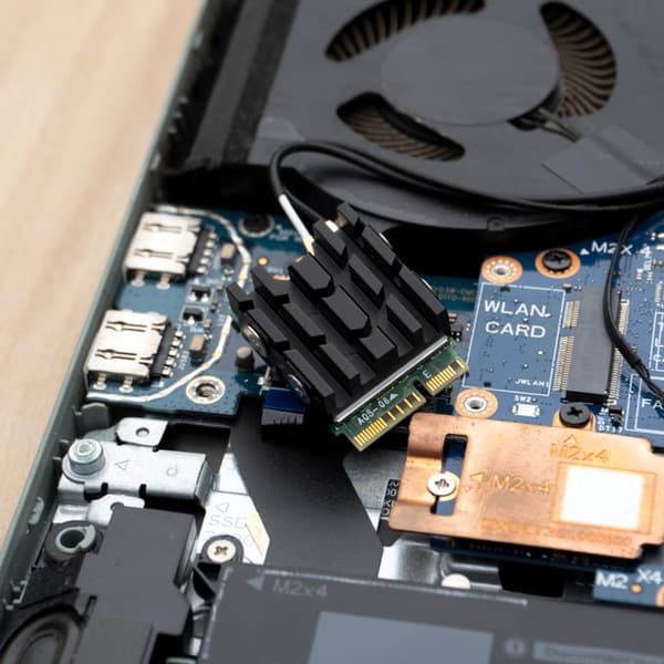 M.2 SSD Køleplade 2230 Solid State Disk Luftcirkulationskølere Kølepladeventilator
