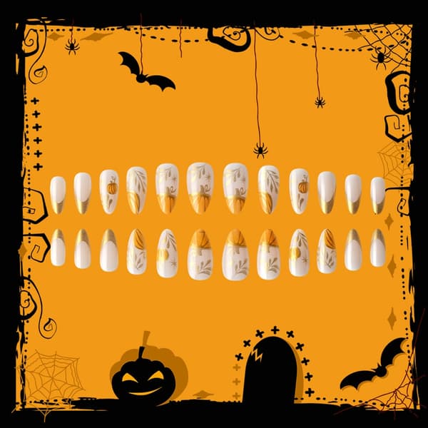 Halloween-tema Dråpe Gull Grønnsaksbestandige Hover Sett med ABS-materiale for festlig sjarm
