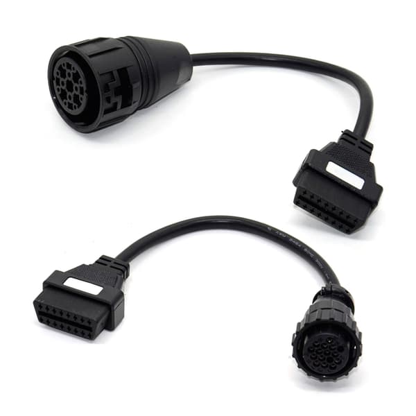 8x OBD2 Adapterkabler Diagnostisk Kontakt For Motorstyringsenhet Programmering