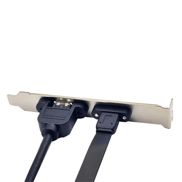 USB3.2 Frontpanel Header Typ E till USB C Hona Förlängningskabel Hög Hastighet