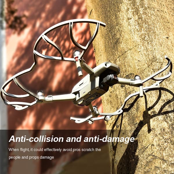 För Mavic Air 2 Propellerskydd för skydd Ringbladsstöd Anti- cover Quick Release Bumper Protector Dron