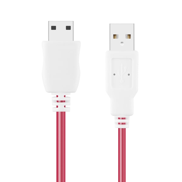 USB PC Laddningskabel sladd för Nabi DreamTab DMTab Jr/ XD/ Jr.S/ Nabi 2S/Elev-8 Kids Tablet Red