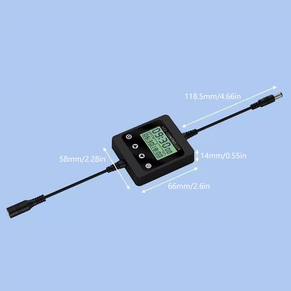Energibesparende Automatisk Akvarielys Controller med Timerindstilling