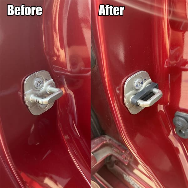 Lyddemper Buffer for Bildørlås for Qashqai Døv Tetning Buffer Svart