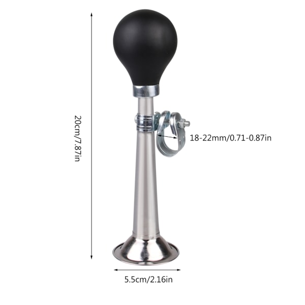 9Inches Bike Air Horn Road Cyklar Barn Cykelstyre Bells Cyklar Bells Loud Bike Bells Cyklar Tillbehör Blue