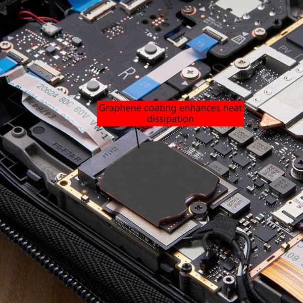 M.2 2230 NVMe Spillekonsoller SSD Kobber Køleplade Termisk Pad til SteamDeck