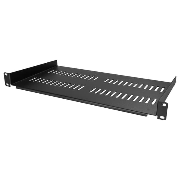 1U Server Rack Hylla Universal Ventilerad Låda för 19\" Utrustningsrack & Skåp