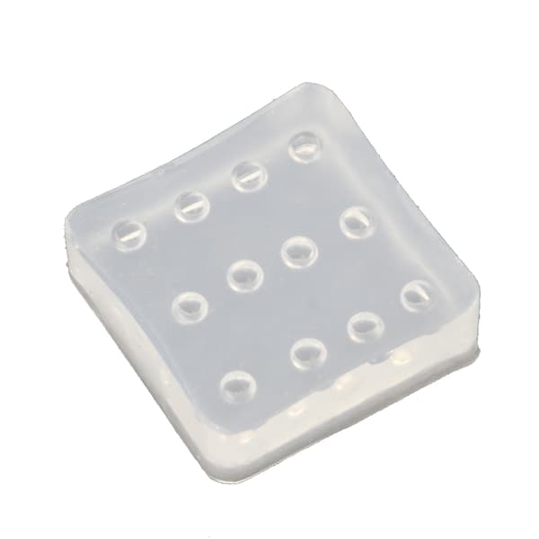 Silikoneforme til perler Runde perler Resinforme Mini Ovalt Vedhæng Epoxyform