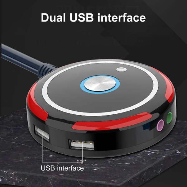 Computer Desktop Strømafbrydere med To USB og Lydporte til Internetcaféer