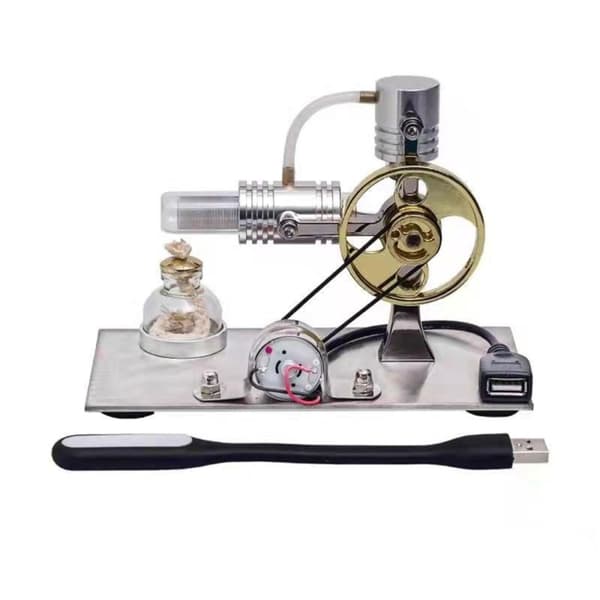 Kompakt Uddannelsesmodel Stirlingmotor Model Eksperiment Model Uddannelseslegetøj Stirlingmotor Model til Videnskabelig Gave
