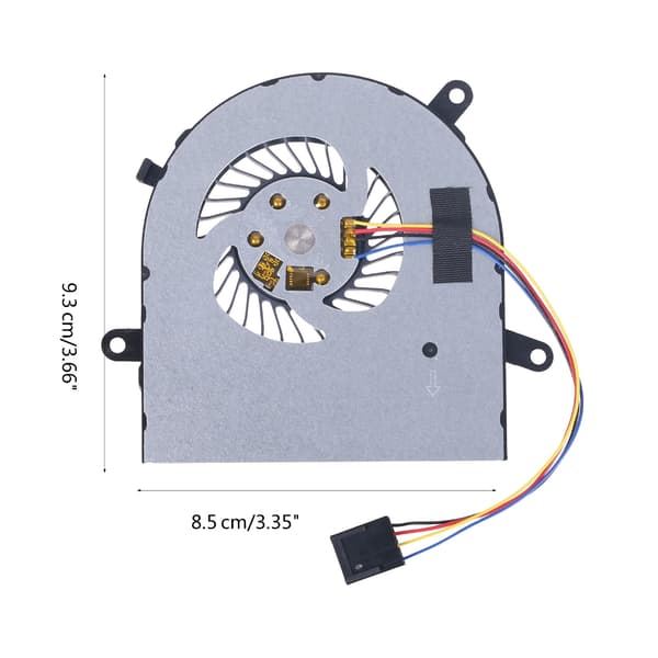 CPU Køleventilator Reparationsdel til 24 3464 Computer Bedre Varmehåndtering