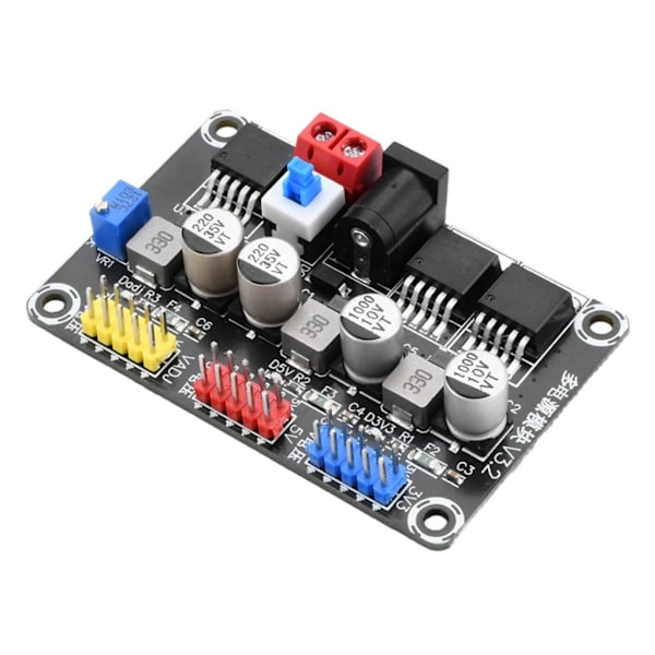 Adapter 7-25V til 3.3V/5V Regulator Elektronisk Elektrisitetsstabilisator
