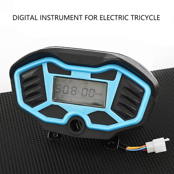 Vandtæt Motorcykel Meter PC LCD Panel Opgraderinger Til Elektriske Trehjulede Køretøjer Meter strap lock