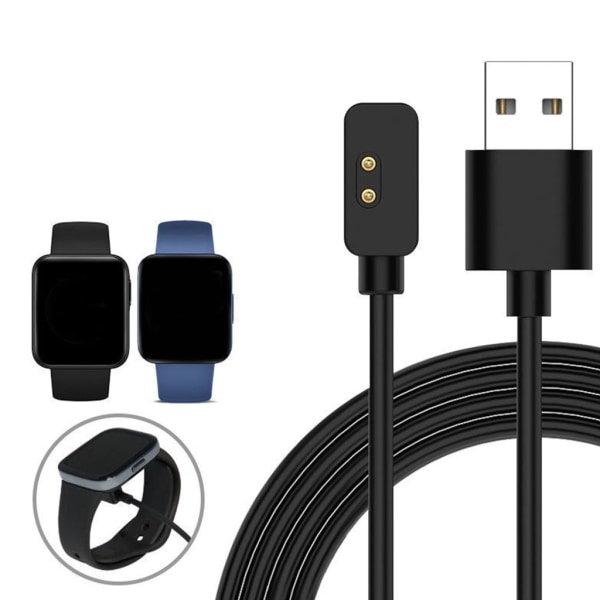 Watch för Redmi Watch3 magnetisk laddningskabel Bärbar trådlös laddare med USB laddningssladd (3,3 fot/1m)