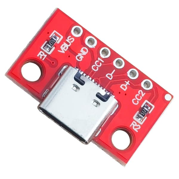 10 stk. USB C Test Board Professionel USB3.1 16P til 2.54 Strømadaptere Board