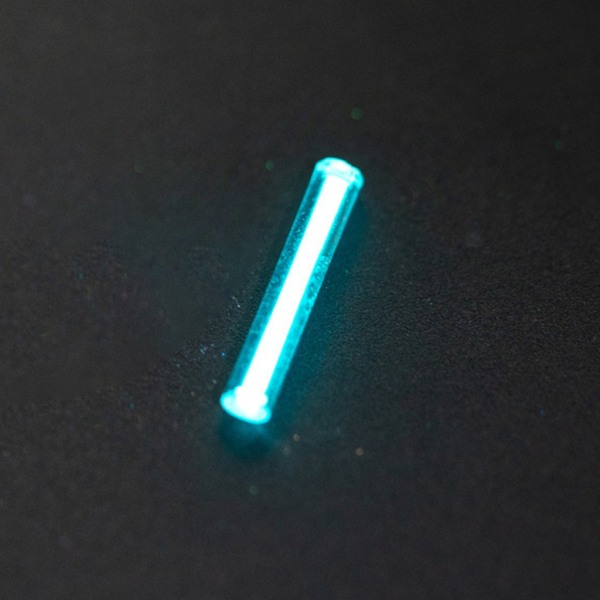 Ljusstång Det är inte gasstång Glas Ljusrör Fingertoppar Gyroljusavgivande stav Signallampor utomhus Ice blue 3x11mm