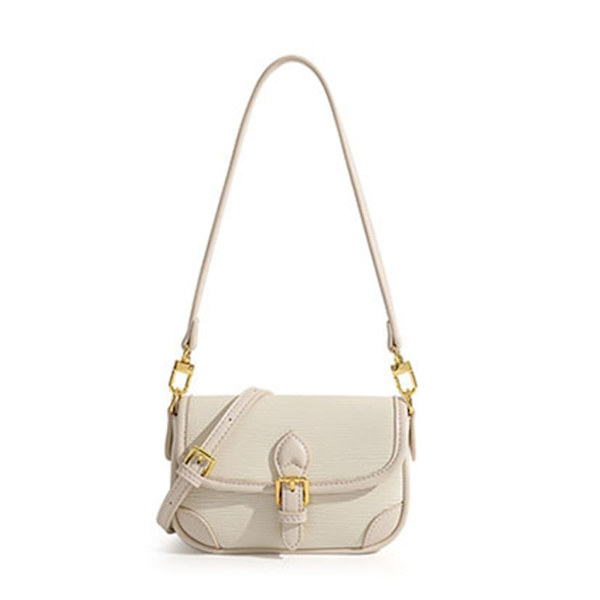 Dam PU-Läder Crossbody Väska Allmatchande Axelväska Enkel Messenger Väska Flickor Liten Fyrkantig Väska Dam Casual Väska