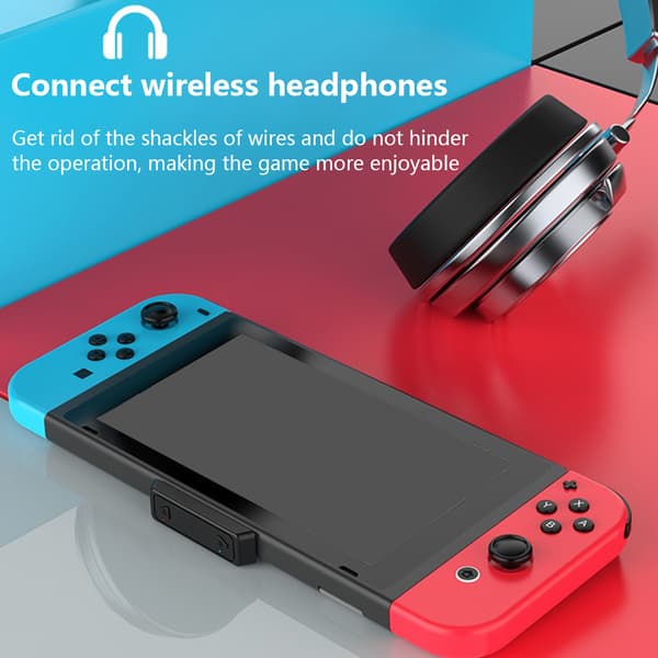 Typ-C Ljudsändare Trådlös Låg Latens för Switch/PC Dator/PS Spel