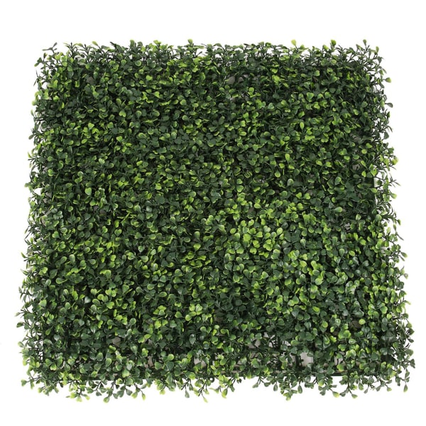 Konstgjort Gräs Falsk Gräsmatta Buxbomspaneler Topiary Häckväxt Insynsskydd UV-skyddad Simulering Miniatyr