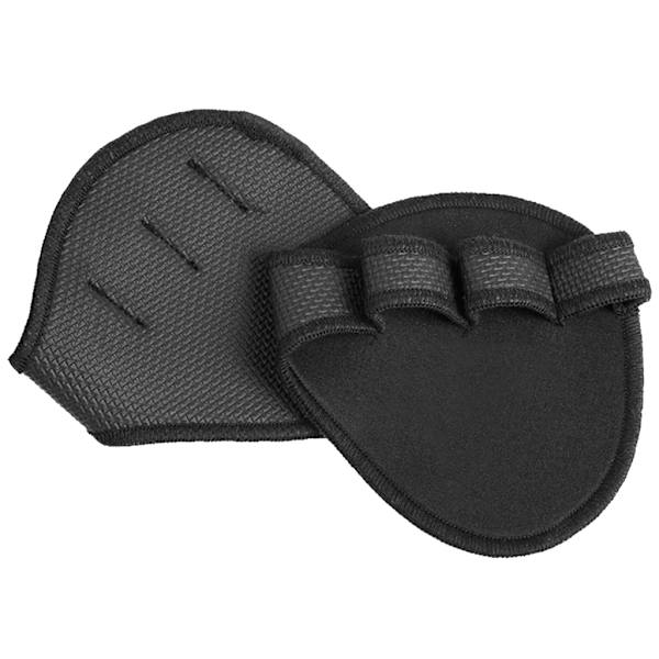 Powerlifting Træningshandske Gym Træningshandske Løftegreb Pull Up Greb Pads Løfte Svedtæt Pad med 4 Fingerløkker