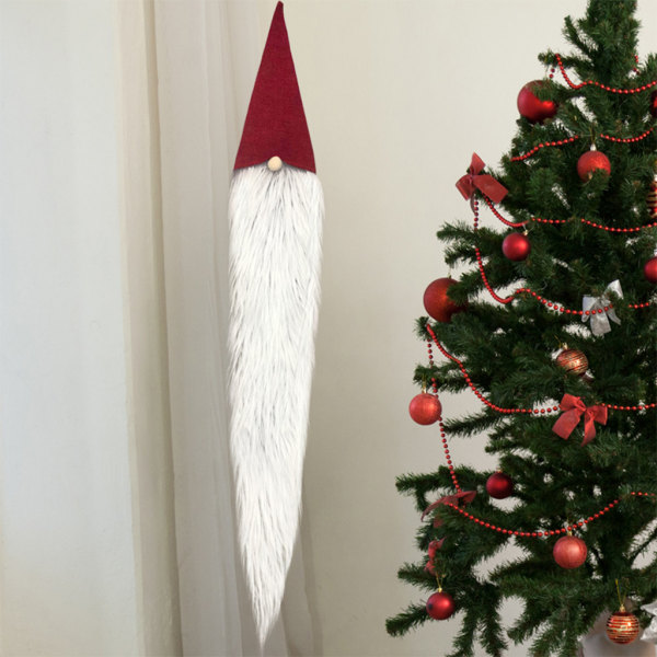 Christmas Elf Gnome Ansiktslös gubbe för Doll Xmas Tree Svensk hängande prydnad