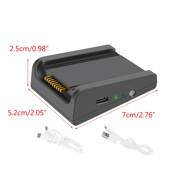 Batteriladdare USB Snabbladdning för DJI AIR 3 Drone