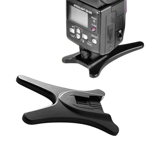4xKamera Speedlight Stativ Nem at bruge Hot Shoe Tilslutningsbase