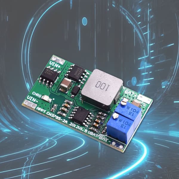 CN3795 MPPT Solpanel Solladdare Litiumbatteri Laddningspanel Modul