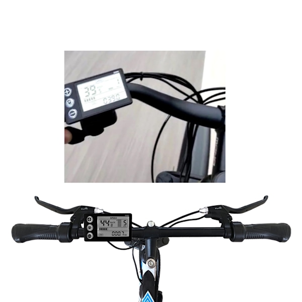 E-bike LCD Display S866 Controller Panel Dashboard Display til E-bike Scooter