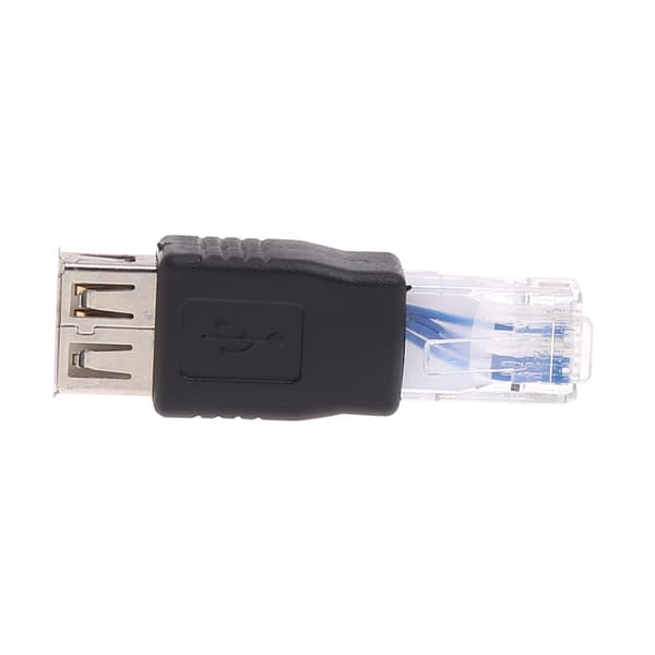 USB2.0 A Hun til RJ45 Han Ethernet USB Overførsel Netværksstik Adapter