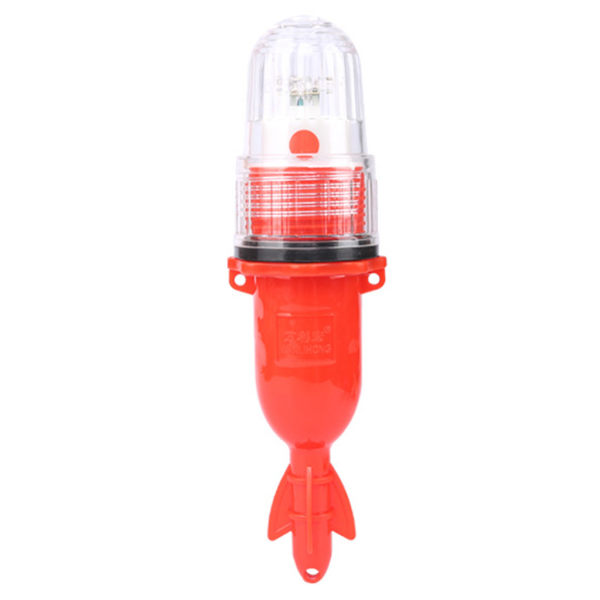 LED Undervanns Fiskelys Automatisk Lysstyrt Vanntett Blinkende Lampe