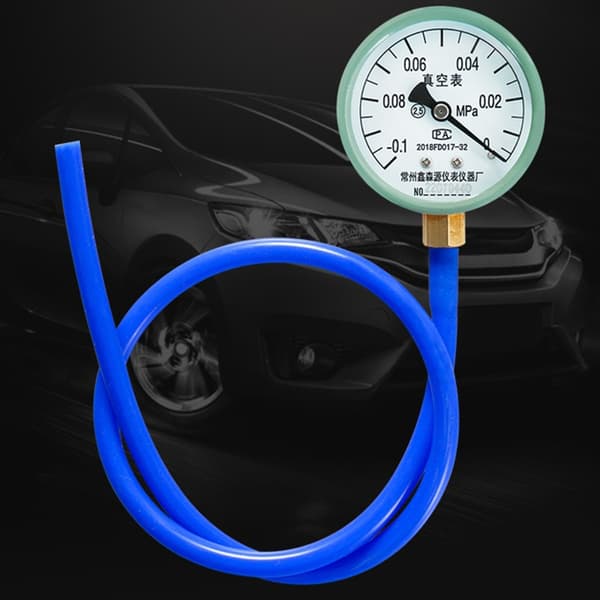 Auto Udstødning Modtryksmåler -0,1-0MPa Bil Udstødningsemissionstester 60mm