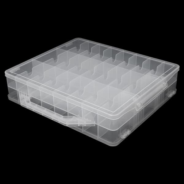 Pro 48 Lattice Nagellackhållare Displaybehållare Organizer Förvaringslåda för Ca