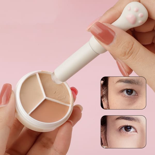 Multifunktionell silikonapplikatorborste för läppglans, balsam, concealer