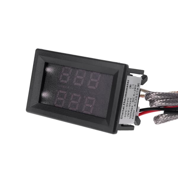 K-typ termoelement temperatursensor LED-display intern och extern temperatursensor