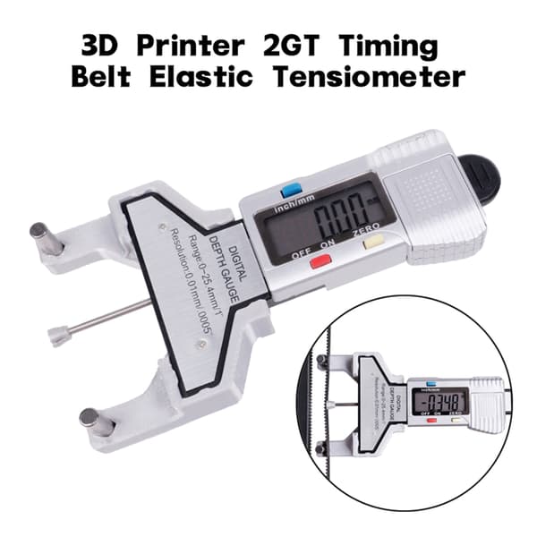 3D-skriverdel 2GT registerreim elastisk tensiometer synkron reimtester