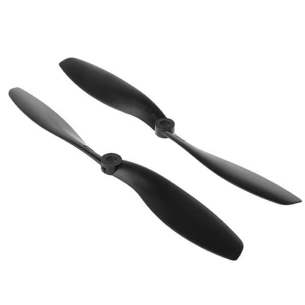 2 stk. plastik 8045 propel CW CCW propeller til RC Quadcopter Multirotor fly Red