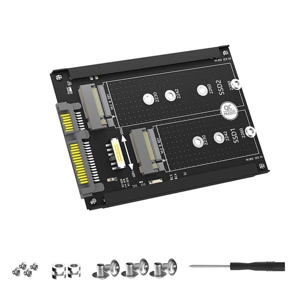 M.2 NGFF SATA3.0 SSD'er til SATA3.0 Adapter Konverter Kort Adapterkort til 2230