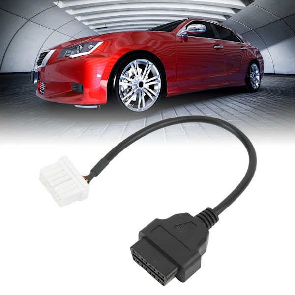 12-nastainen OBD2-liittimen tunnistuslinjan diagnostiikkatyökalun adapterikaapeli Model S -malliin
