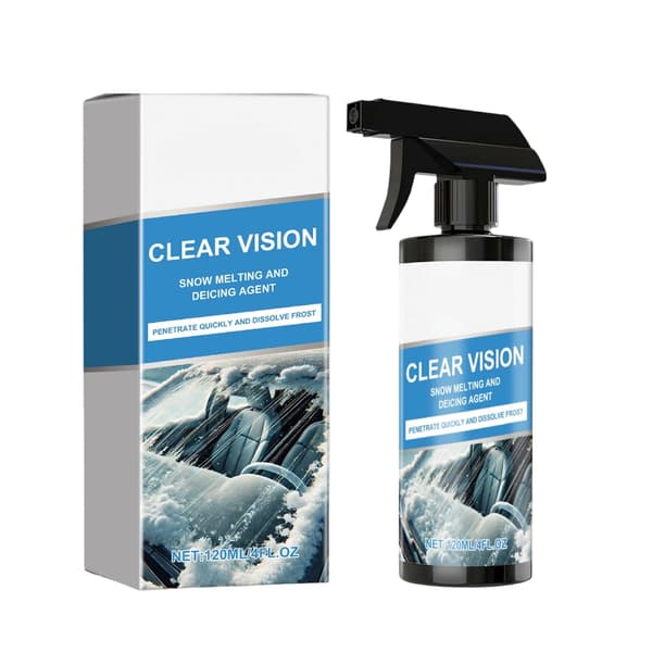 Isfjerner 120 ml Bilfrontrute Avisingsspray for Bilvinduer