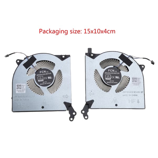 CPU GPU Blæser Laptop Køleblæser 5V 0.5A 4-pin Radiator til Legion 5 5I