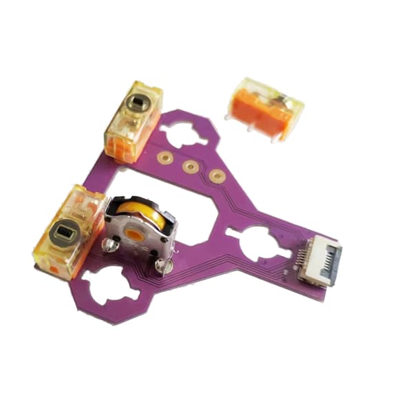 Museplade Knap Board PCB til Xtrfy M8W Mikro-bevægelses Muse Hovedkort B