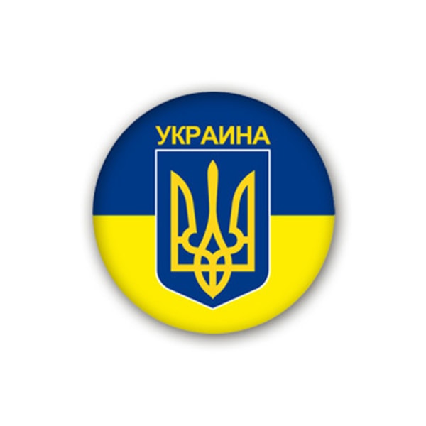 Ukraina Be för I Stand with Peace Knappmärke Pin Ukraina Pin Badge Knapp Med Nål Rund Brosch Dekor Ryggsäckskjorta 13