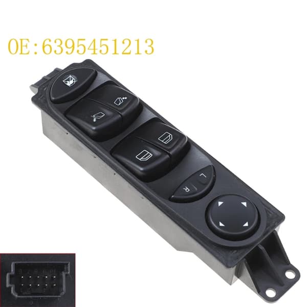 Vindusbryter A6395451213 Erstatning Elektrisk Vindusbryter