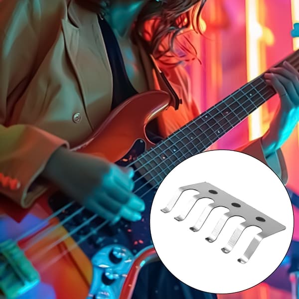 Metal Dobbelt System Guitar Bro Base Plade Elektrisk Guitar Tilbehør
