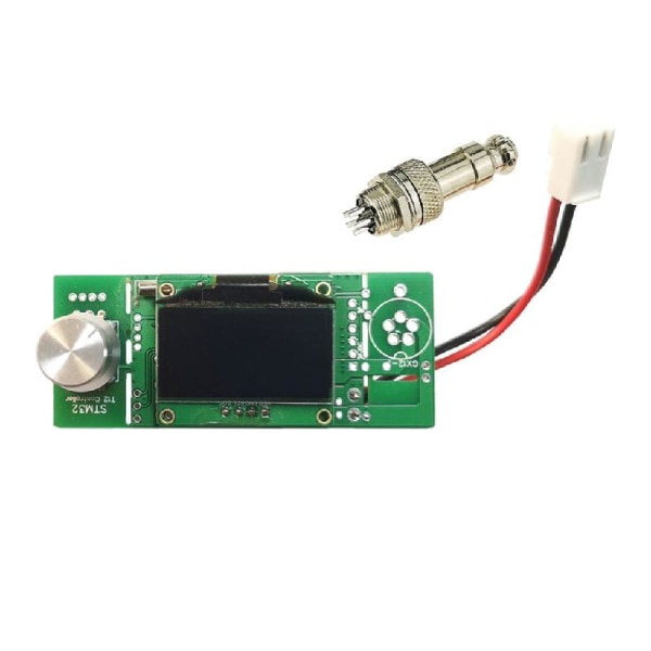 T12 Elektrisk Enhet Digital Lödkolvsstation Temperaturkontroller Kit för HAKKO-T12 Handtag DIY Kit LED-Display